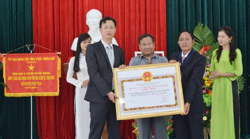 Phú Thượng - xã đầu tiên của huyện Phú Vang được công nhận đạt chuẩn Nông thôn mới