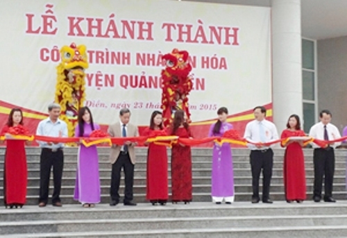 Khánh thành công trình Nhà văn hóa huyện Quảng Điền 