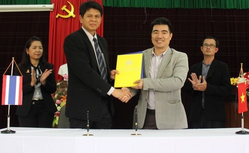 Hợp tác giữa trường Cao đẳng Công nghiệp Huế và trường Cao đẳng Công nghiệp và Giáo dục Cộng đồng Banphai, Thái Lan