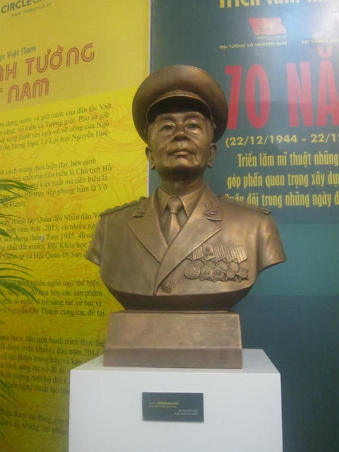 Triển lãm mỹ thuật danh tướng Việt Nam
