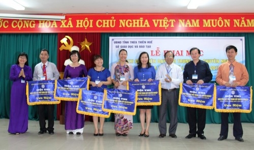 Khai mạc Hội thi giáo viên dạy giỏi Trung cấp chuyên nghiệp Tỉnh Thừa Thiên Huế lần thứ IX – Năm 2015