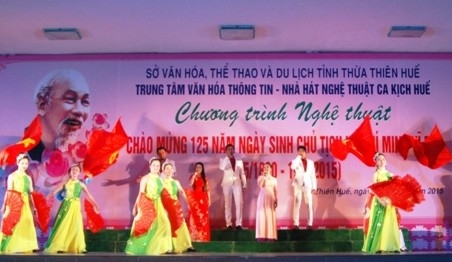 Chương trình nghệ thuật chào mừng 125 năm Ngày sinh Chủ tịch Hồ Chí Minh