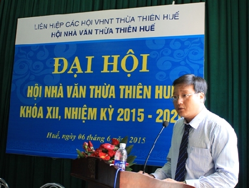 Hội Nhà văn Thừa Thiên Huế đại hội nhiệm kỳ 2015-2020.