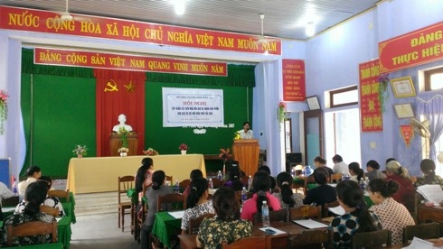 Tập huấn cải tiến mẫu mã bao bì, nhãn sản phẩm cho làng nghề chế biến thủy hải sản xã Lộc Vĩnh, Phú Lộc
