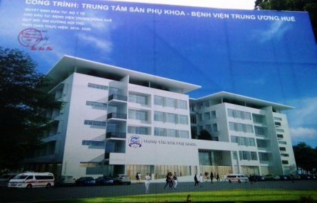 300 tỉ đồng xây dựng Trung tâm Sản phụ khoa Huế