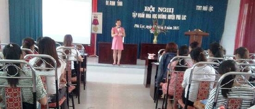 Phú Lộc: Tập huấn Nha học đường năm 2015 