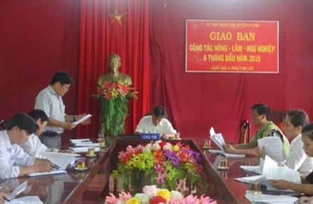 A Lưới: Công tác nông lâm ngư nghiệp 6 tháng đầu năm 2015 đã được những kết quả đáng khích lệ