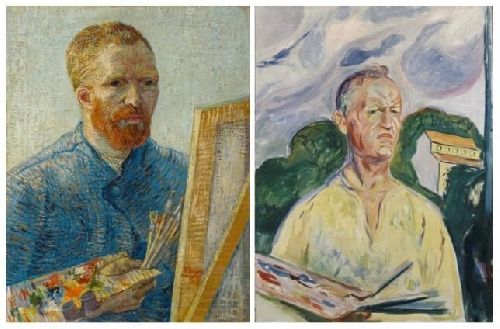 Cuộc "gặp gỡ" lịch sử giữa 2 danh họa Van Gogh và Edvard Munch 
