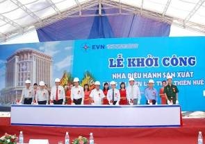 Hơn 90 tỷ đồng xây dựng Nhà điều hành sản xuất Công ty Điện lực Thừa Thiên Huế