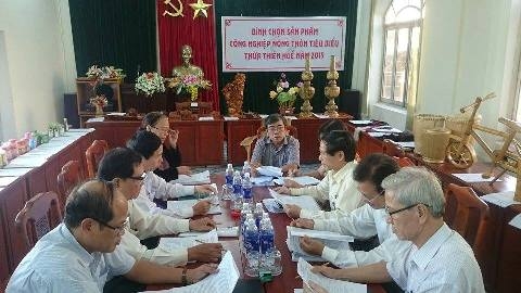 Phê duyệt 6 giải thưởng sản phẩm công nghiệp nông thôn tiêu biểu tỉnh Thừa Thiên Huế năm 2015