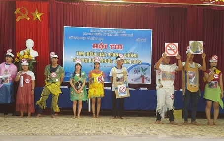 Hội thi tìm hiểu luật Phòng, chống tác hại của thuốc lá