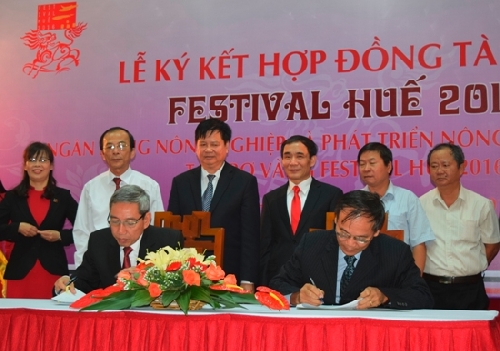 Ngân hàng Agribank Việt Nam -  nhà tài trợ vàng cho Festival Huế 2016 