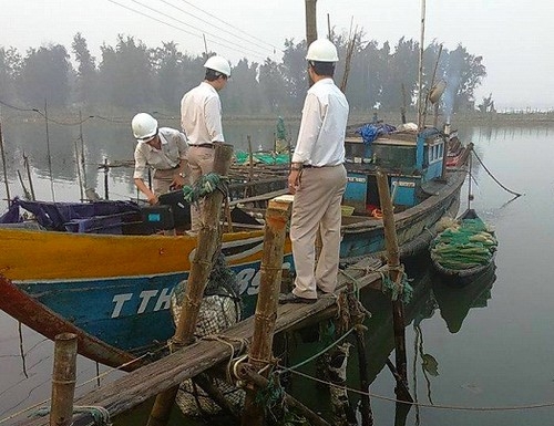 Quan trắc môi trường lao động cho ngư dân 