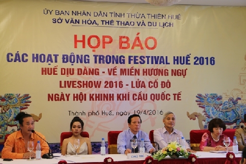Những chương trình lần đầu tiên được tổ chức tại Festival Huế 2016