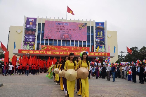 Khai hội văn hóa, thể thao và du lịch Thừa Thiên Huế 2016