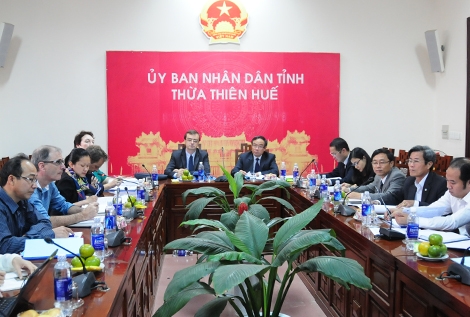 Họp Ban chỉ đạo dự án sáng kiến và phát triển địa phương thích ứng biến đổi khí hậu - VIE/03