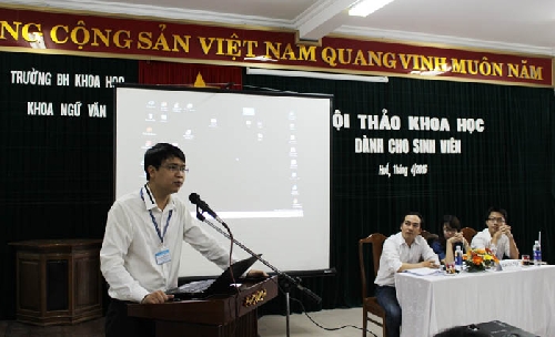 Đại học Khoa học Huế: Hội thảo khoa học dành cho sinh viên năm 2016