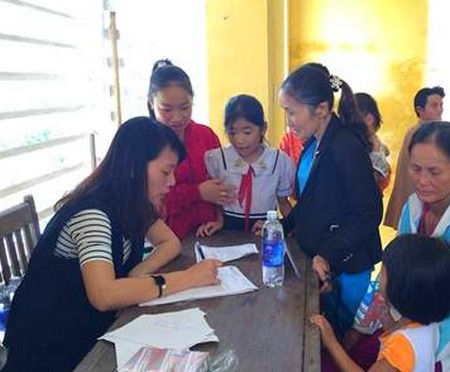 Quỹ Bảo trợ trẻ em tỉnh Thừa Thiên Huế tổ chức khám sàng lọc bệnh cho trẻ em