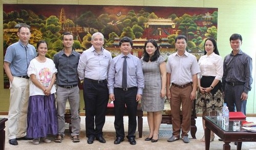 Huế: Tiếp và làm việc với Chủ tịch Hiệp hội vì sự phát triển giáo dục chuyên biệt tại Việt Nam (EURASIA - Thụy Sỹ)