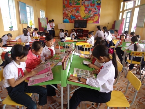Hơn 130 triệu đồng xây dựng mô hình thư viện thân thiện tại Phong Điền