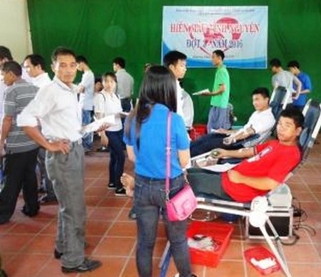 Hương Thủy: Tổ chức hiến máu tình nguyện đợt 3 năm 2016