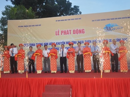 Tổ chức Chương trình Tháng bán hàng khuyến mại tỉnh Thừa Thiên Huế lần thứ X năm 2016