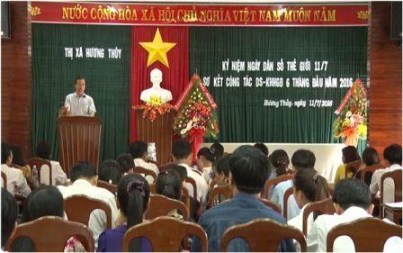 Hương Thủy: 100% các xã, phường triển khai tốt chiến dịch tăng cường tuyên truyền, vận động lồng ghép dịch vụ chăm sóc SKSS/KHHGĐ