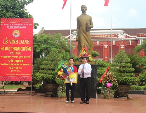 Vinh danh quán quân Đường lên đỉnh Olympia 2016