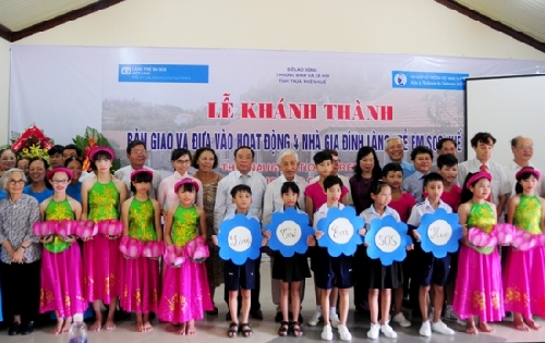 Khánh thành 04 nhà gia đình tại Làng trẻ em SOS Huế