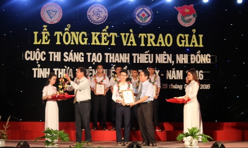 Kế hoạch Tổ chức Cuộc thi Sáng tạo Thanh thiếu niên, Nhi đồng tỉnh Thừa Thiên Huế lần thứ X, năm 2017