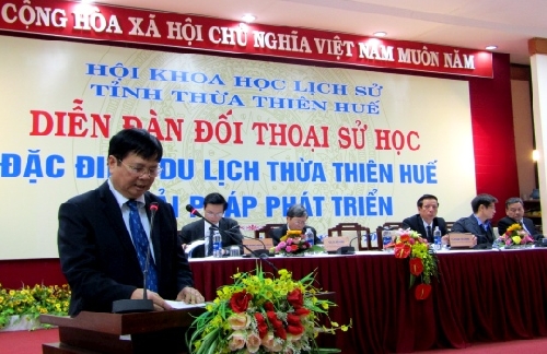 Diễn đàn Đối thoại Sử học “ Đặc điểm du lịch Thừa Thiên Huế và giải pháp phát triển”. 