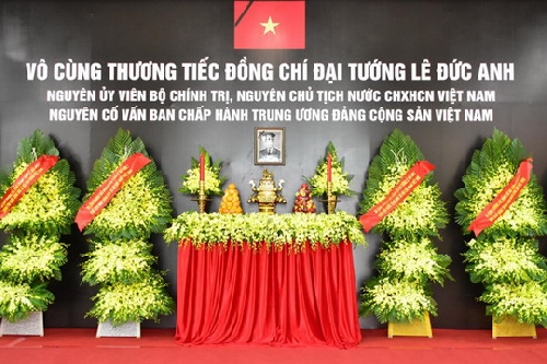 Lễ viếng nguyên Chủ tịch nước, Đại tướng Lê Đức Anh tại Thừa Thiên - Huế