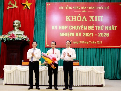 Ông Võ Lê Nhật được bầu làm Chủ tịch UBND thành phố Huế nhiệm kỳ 2021 – 2026