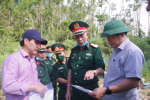 Xây dựng bia tưởng niệm 13 liệt sĩ hy sinh khi làm nhiệm vụ tại khu vực thuỷ điện Rào Trăng 3