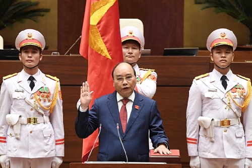  Chủ tịch nước Nguyễn Xuân Phúc  tuyên thệ nhậm chức trước Quốc hội
