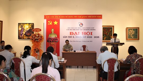 Đại hội Chi hội Nhà báo Tạp chí Sông Hương lần thứ X – Nhiệm kỳ 2022 – 2025.