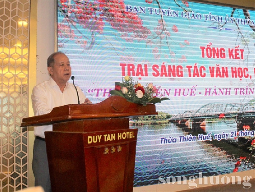 Bế mạc trại sáng tác "Thừa Thiên Huế - Hành trình và khát vọng” năm 2023