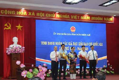 Trao giải thưởng Hải Triều nhân kỷ niệm 99 năm ngày Báo chí cách mạng Việt Nam