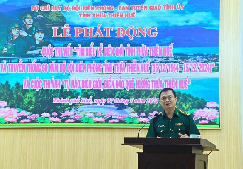 Phát động cuộc thi viết và ảnh về biên giới, biển đảo tỉnh Thừa Thiên Huế
