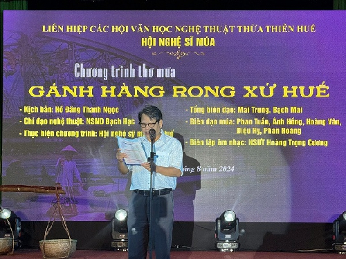 Chương trình thơ múa "Gánh hàng rong xứ Huế"