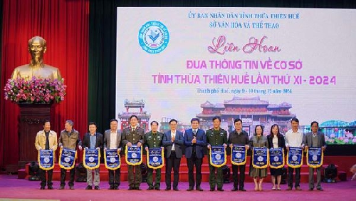 Khai mạc Liên hoan đưa thông tin về cơ sở tỉnh Thừa Thiên Huế lần thứ XI