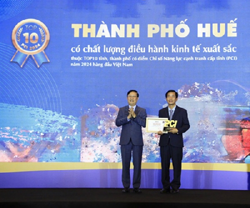 PCI Huế nằm trong top dẫn đầu toàn quốc năm 2024