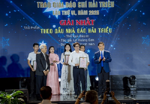 Giải thưởng báo chí Hải Triều tôn vinh nỗ lực của người làm báo xứ Huế
