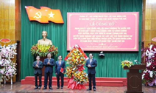 40 đơn vị hành chính mới của thành phố Huế từ sau 01/07/2025