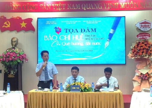 “Báo chí Huế đồng hành cùng sự phát triển của quê hương, đất nước”