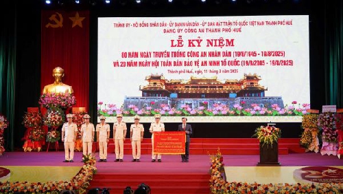 Lễ Kỷ niệm 80 năm Ngày truyền thống Công an nhân dân (19/8/1945 - 19/8/2025) và 20 năm Ngày hội toàn dân bảo vệ an ninh Tổ quốc (19/8/2005 - 19/8/2025).