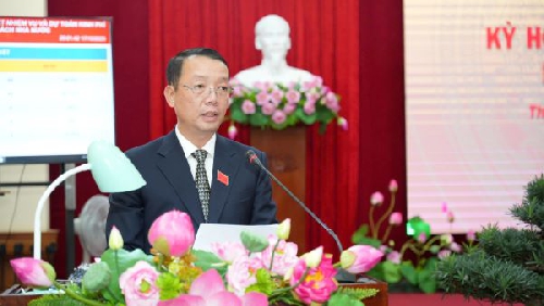 Ông Phan Thiên Định được bầu giữ chức vụ Chủ tịch UBND thành phố Huế nhiệm kỳ 2021-2026.