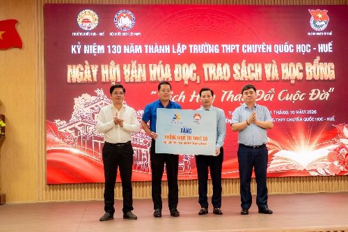 Lan tỏa văn hóa đọc đến thanh niên, học sinh thành phố Huế