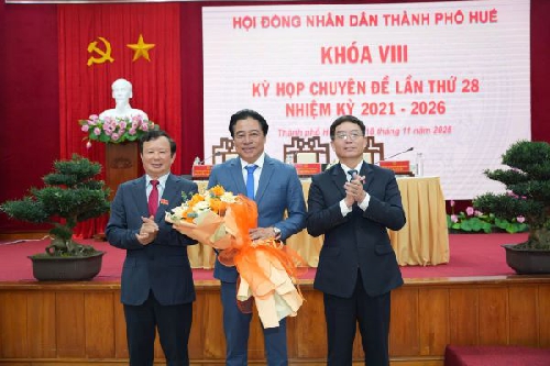 Thủ tướng Chính phủ phê chuẩn chức vụ Chủ tịch UBND thành phố Huế nhiệm kỳ 2021–2026