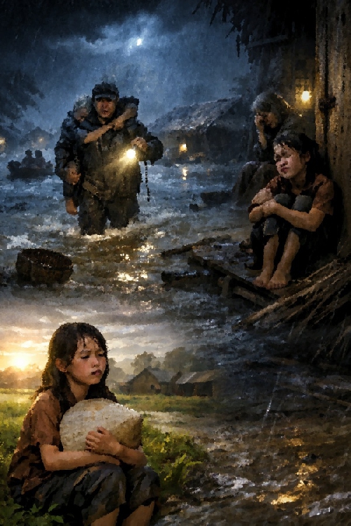 Lũ về càng nhớ thương cha